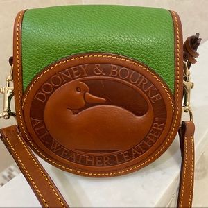 SOLD!!!!! RARE! Dooney Bourke Kelly Green Big Duck